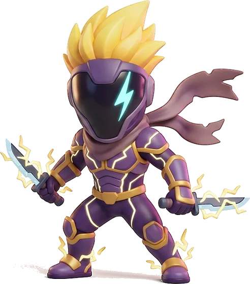 Volt: a hooded hero crackling with lightning